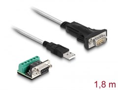 Delock 63465 - Delock Adapter USB 2.0 Typ-A zu 1 x