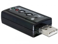 Delock 63926 - Externer USB 2.0 Sound Adapter Virt