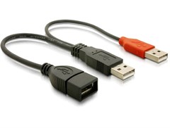 Delock 65306 - Kurzbeschreibung Dieses USB Y-Kabel
