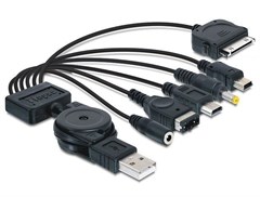 Delock 82445 - Kabel USB 2.0 Ladekabel 6-fach