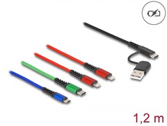 Delock 87884 - Delock USB Ladekabel 4 in 1 USB Typ