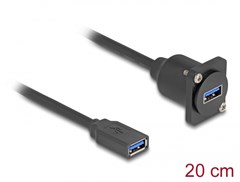 Delock 87983 - Delock D-Typ USB 5 Gbps Kabel Typ-A