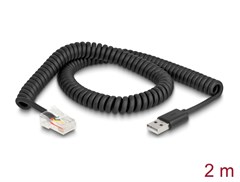 Delock 90602 - Delock RJ50 zu USB 2.0 Typ-A Spiral